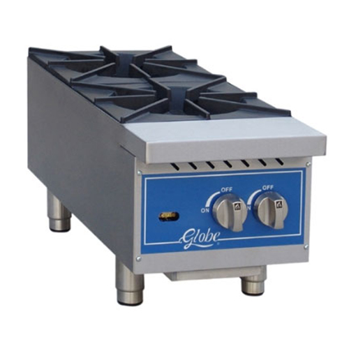 12 Commercial Gas Hot Plate with 2 Burners