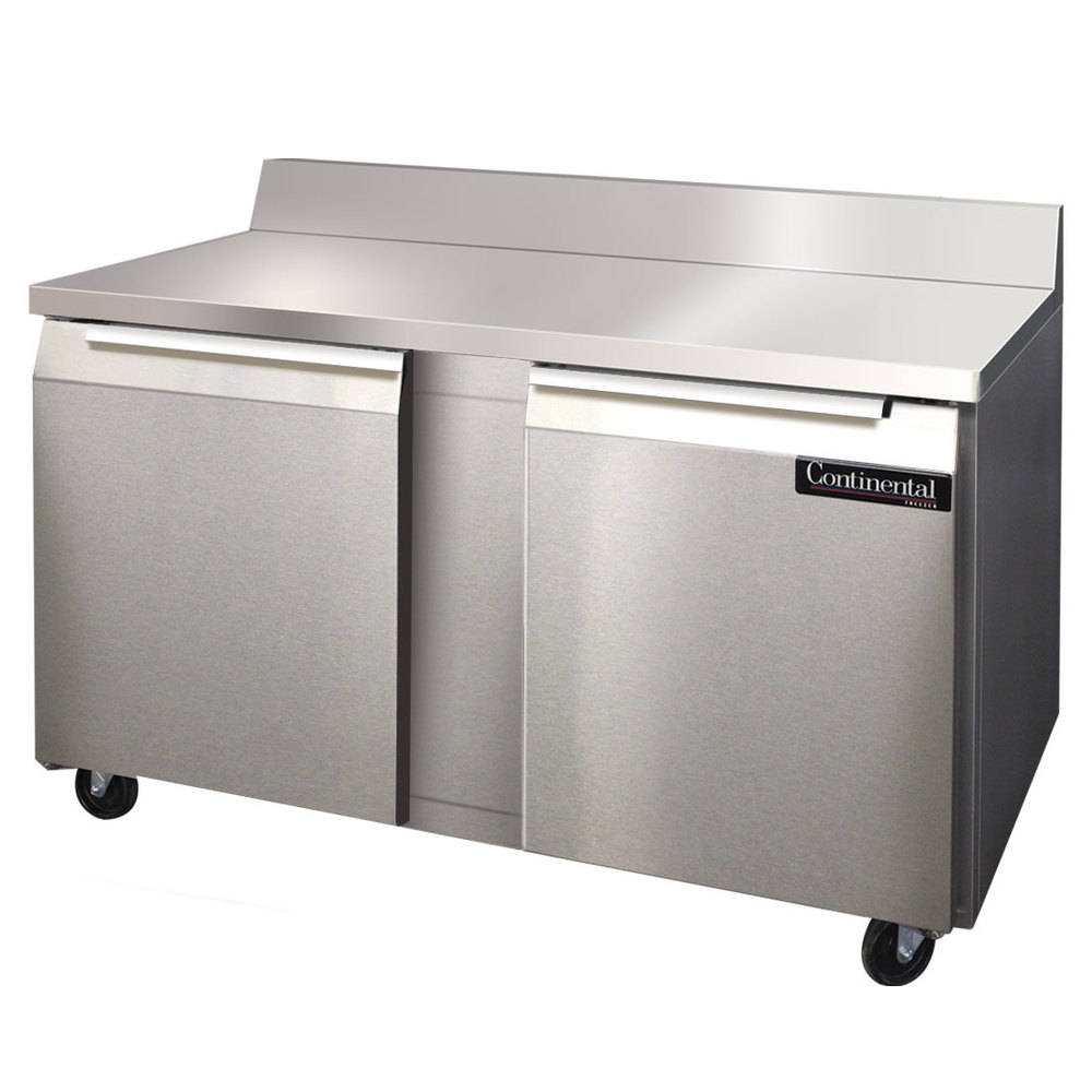 Continental Refrigerator SW60-BS 60 Worktop Refrigerator with Backsplash