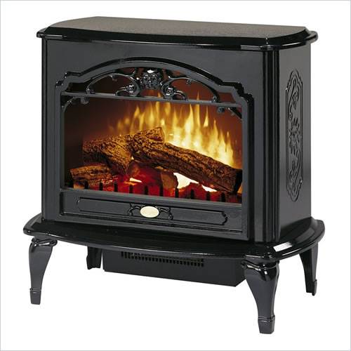 Dimplex Celeste Compact Electric Fireplace/Stove - Black