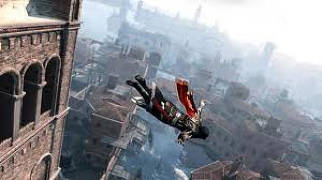 Как сделать прыжок от стены в assassins creed 2