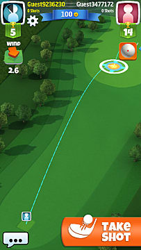 golf clash wind chart calculator