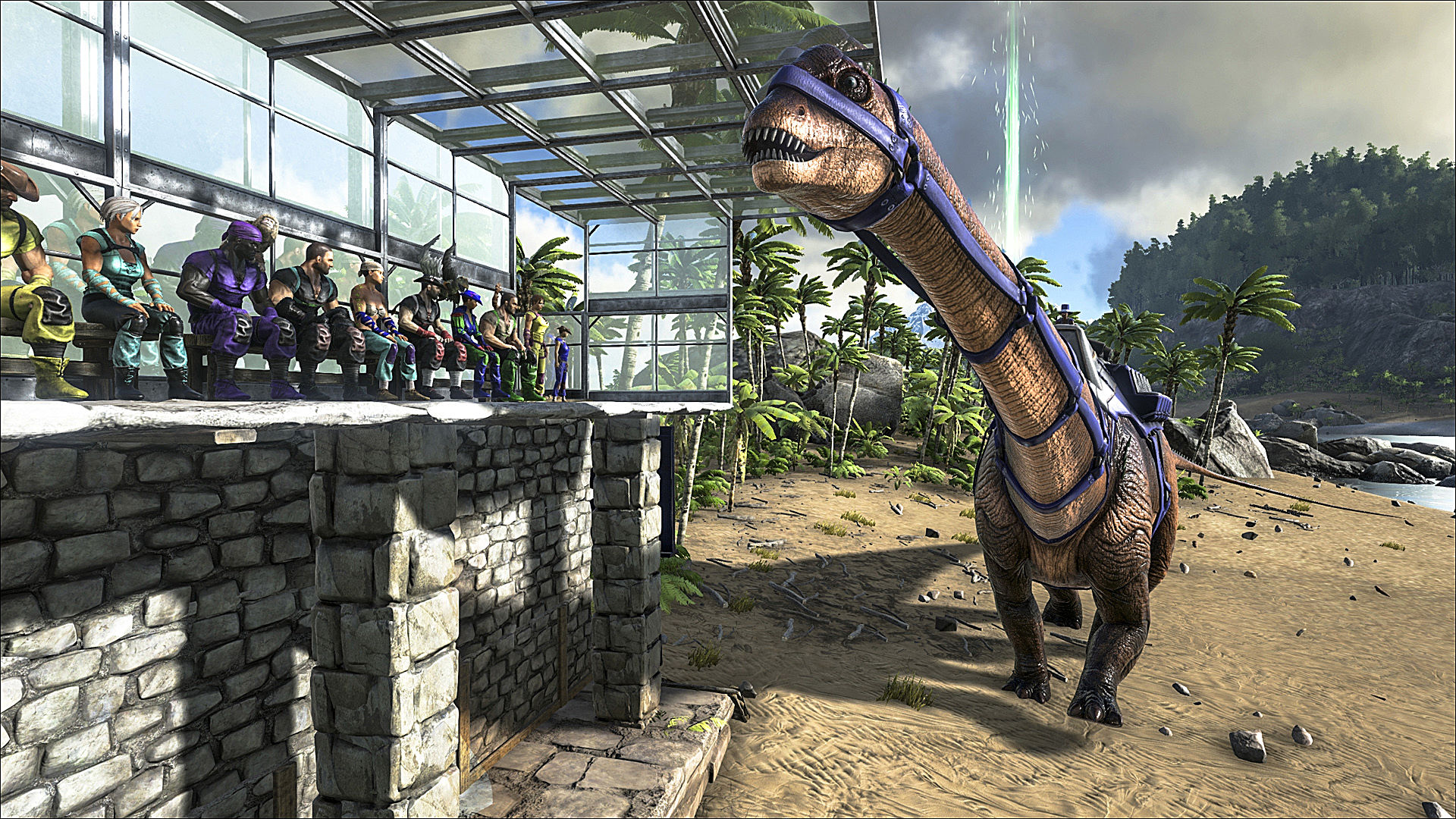 ARK celebrates oneyear birthday with ingame event and dinos in hats