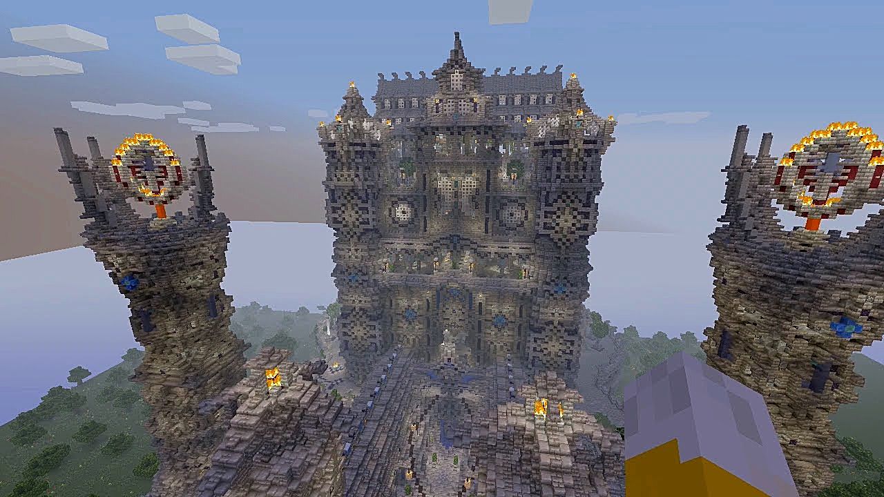 Top 10 Minecraft mega builds Minecraft