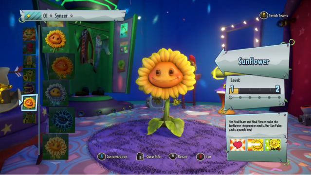 Character Balancing Changes for Plants vs. Zombies Garden Warfare 2