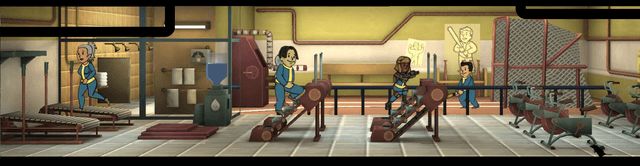 fallout shelter training rooms