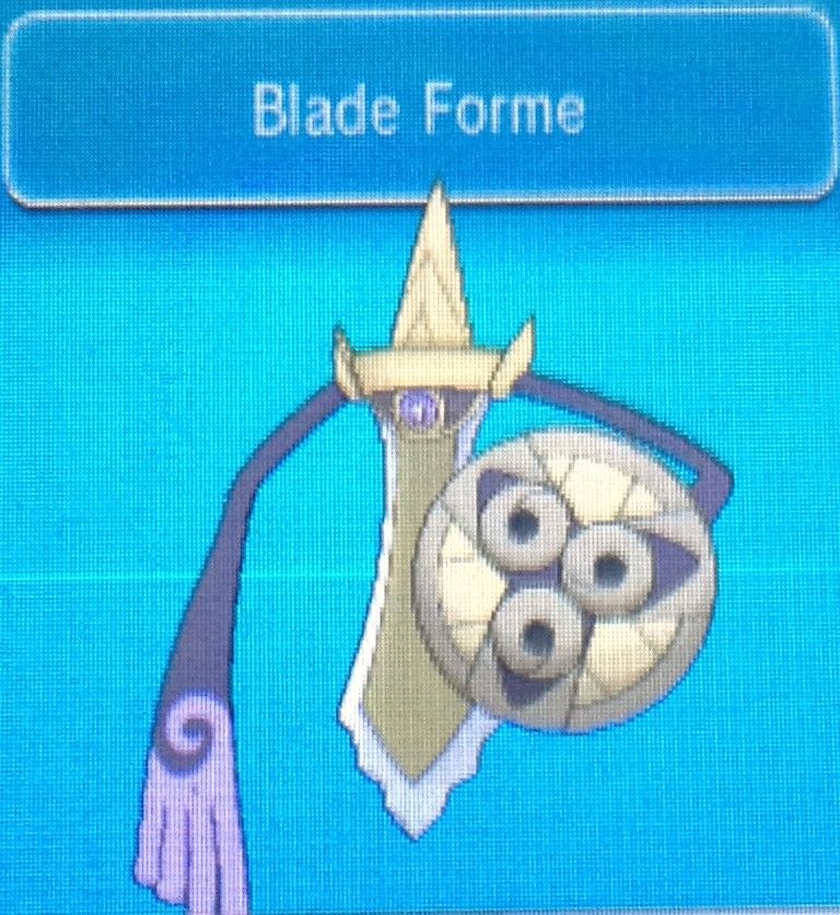 Spotlight Pokemon Aegislash Pokémon X and Y