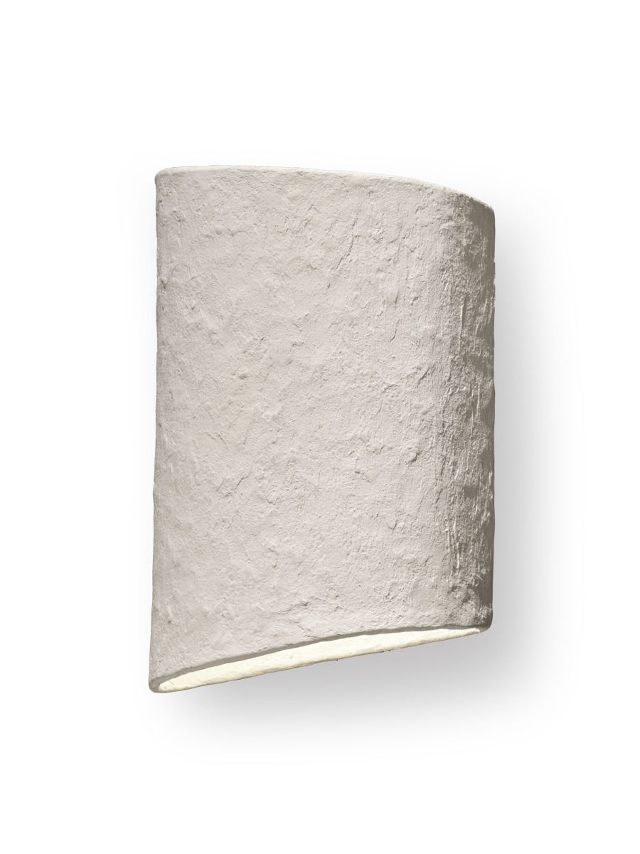 WALL LAMP EARTH L31 x W16 x H45 CM WHITE Loam
