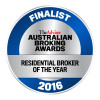 Australian Broking Awards - Residential Broker of the Year 2016 - Finalist