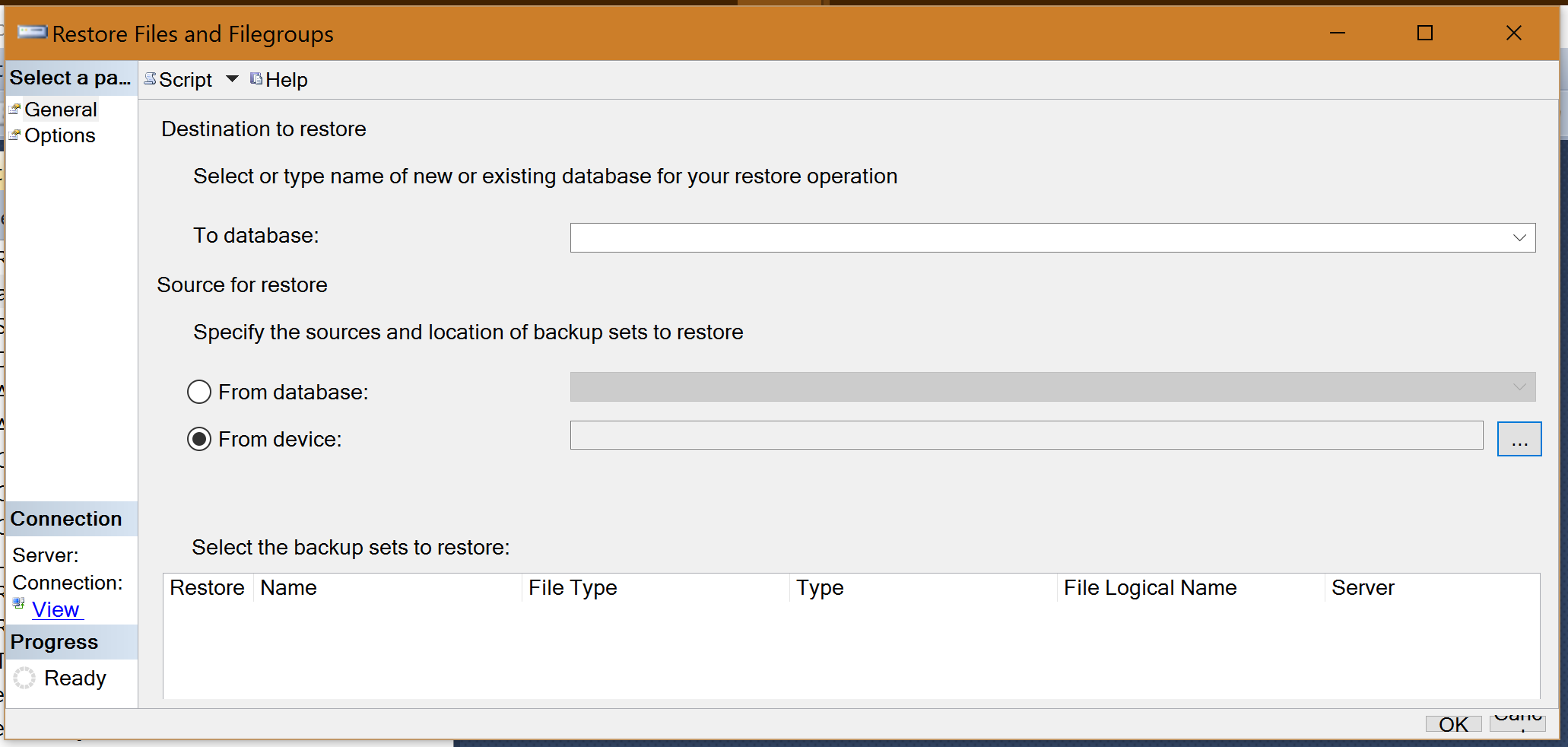 Example of the text and icon size issue