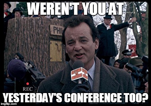 How many is too many conferences? How many is too many conferences?