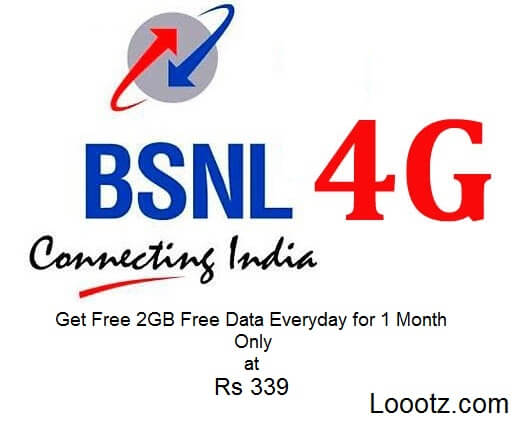 bsnl unlimited 4g offer