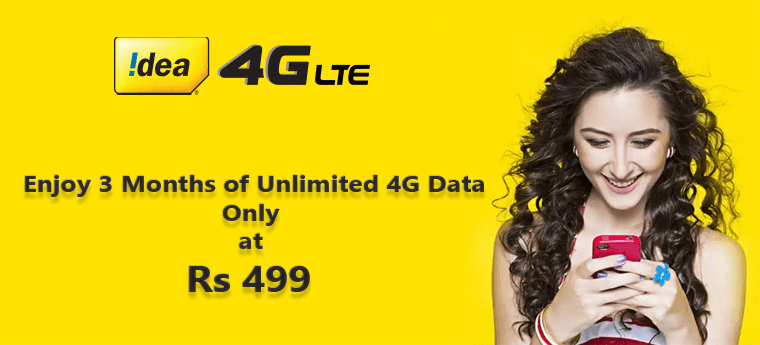 idea 4g unlimited offer