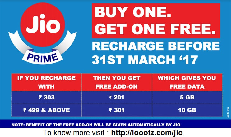 jio buy one get one free