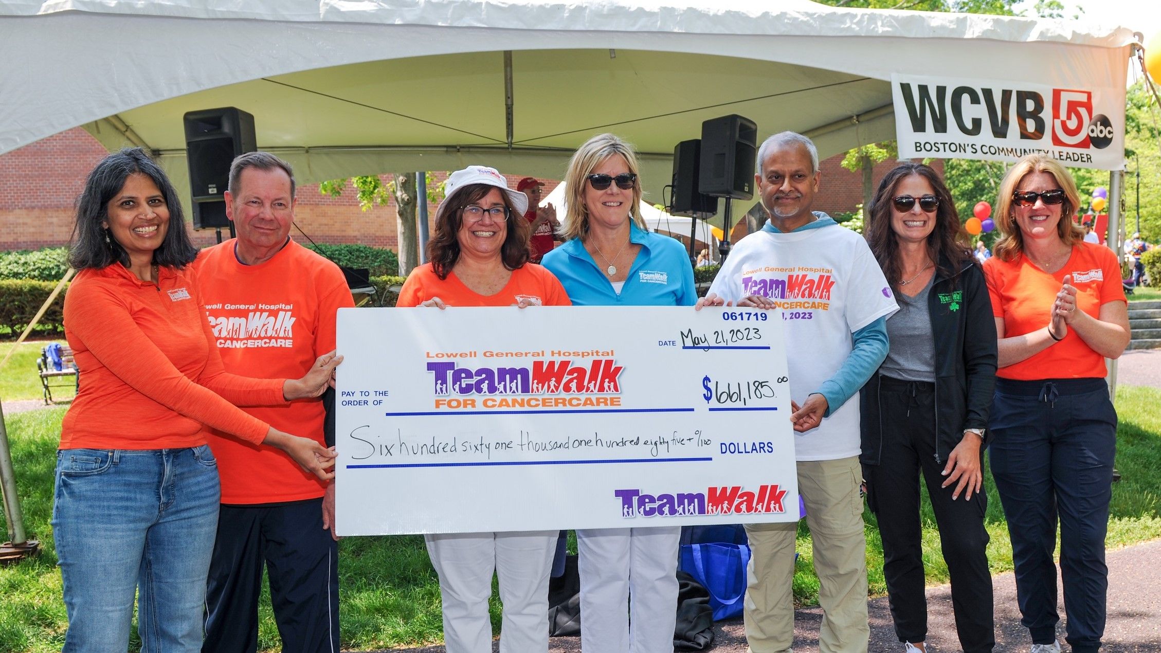 TeamWalk for CancerCare supporters raise $661,000 for cancer patients in the Merrimack Valley