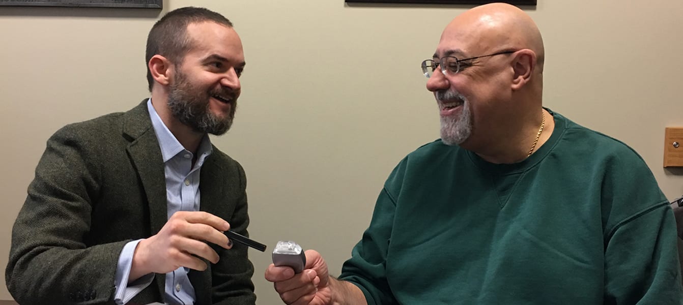 Connecting me to cutting-edge therapy for chronic pain relief