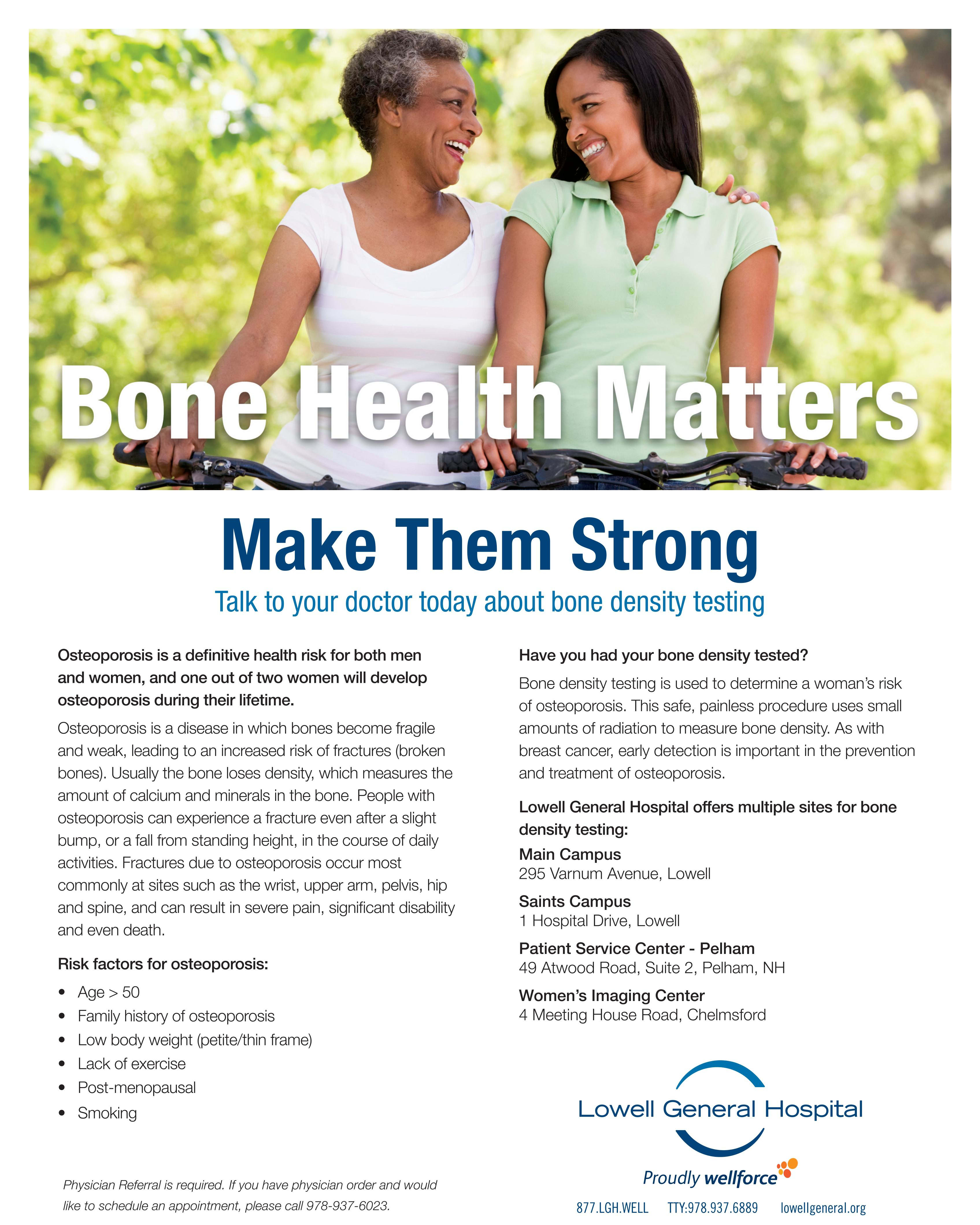 Osteoporosis flyer