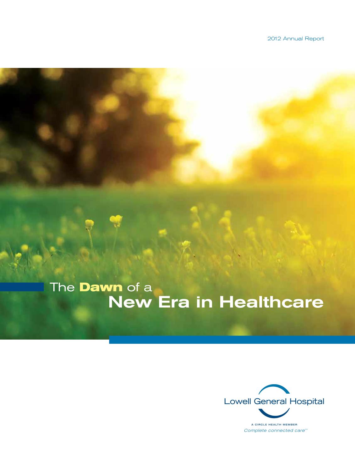2012 Annual Report, Lowell General Hospital