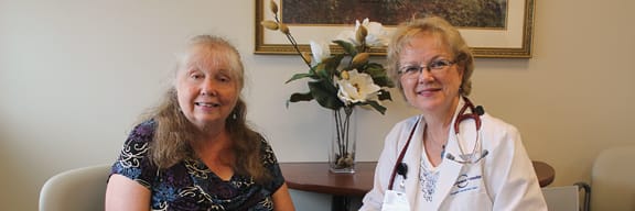 Doreen Boyle and Judy Pentedemos