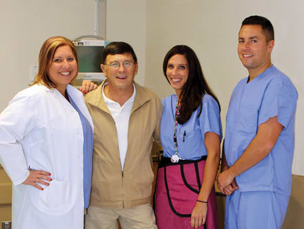 Jack Fullen with his Care Team