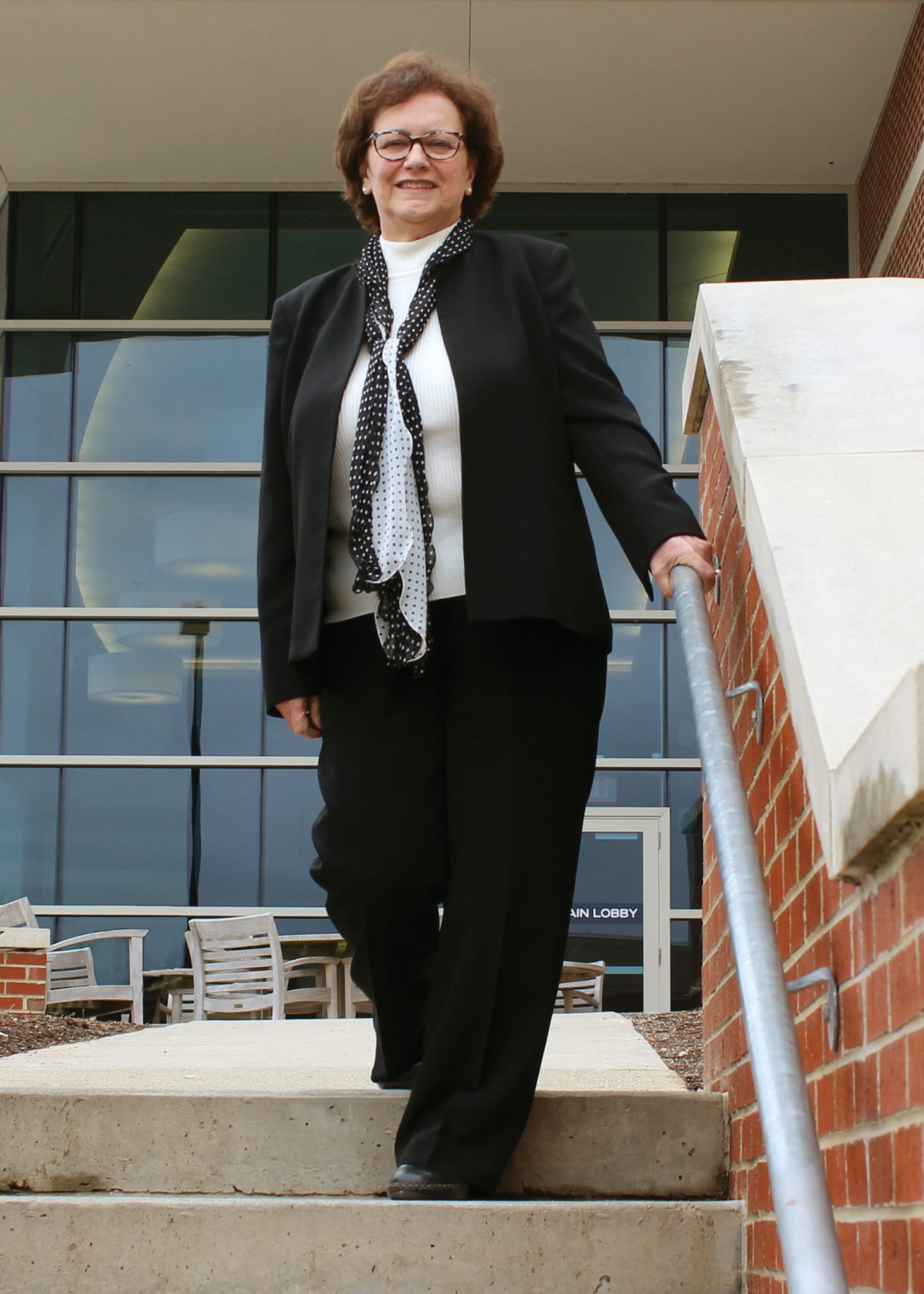 Claudia Antolini standing outside LGH