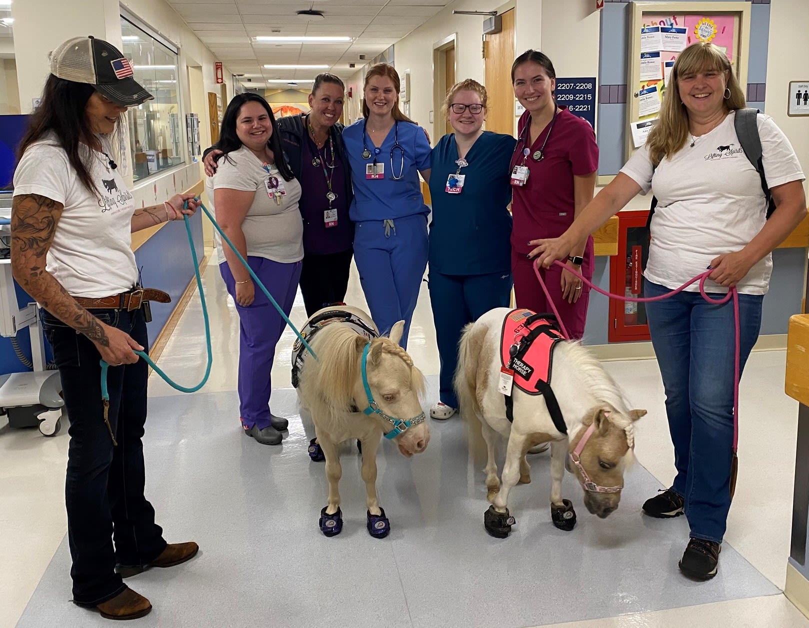 Lifting Spirits with Pediatric team