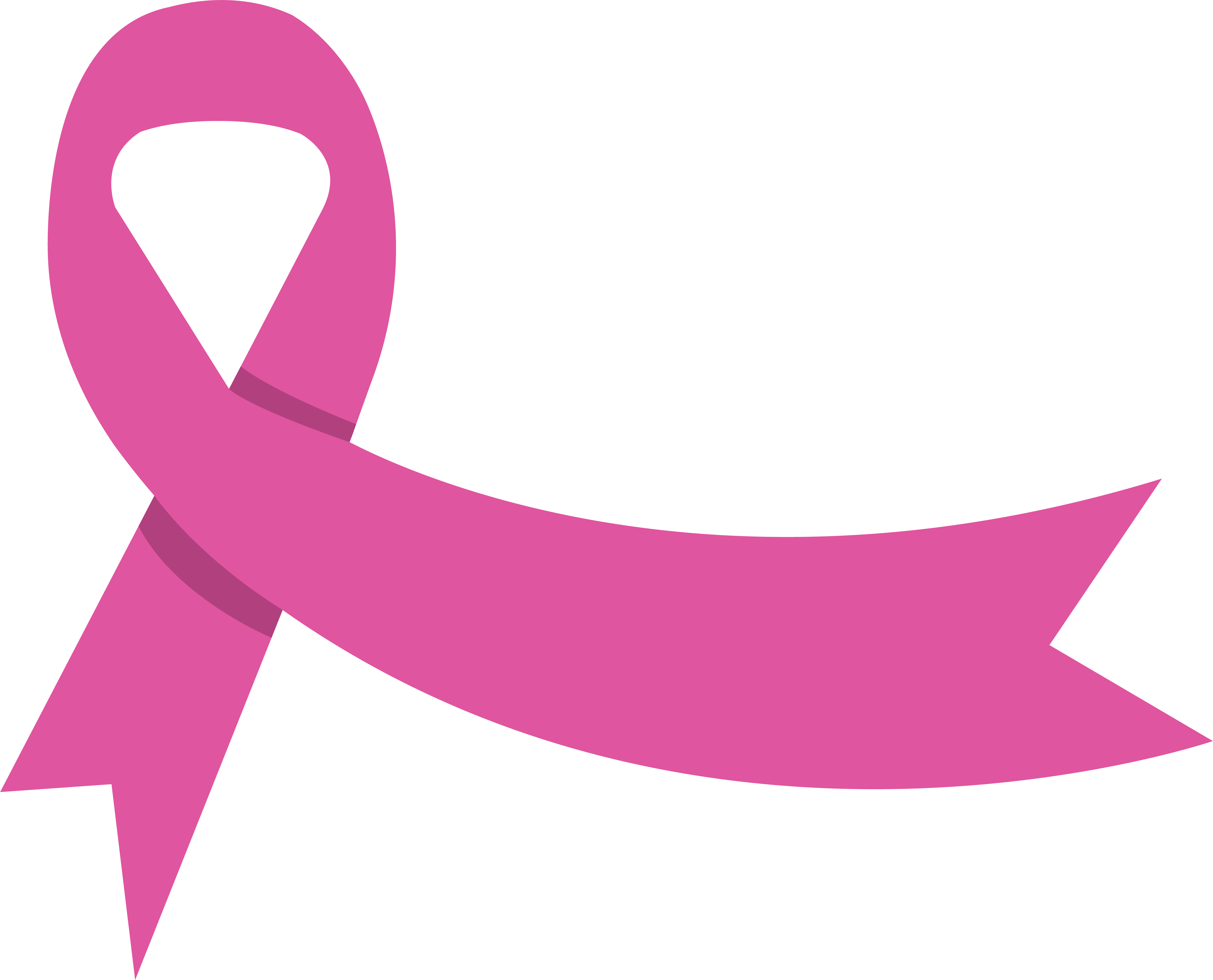 Breast cancer pink ribbon