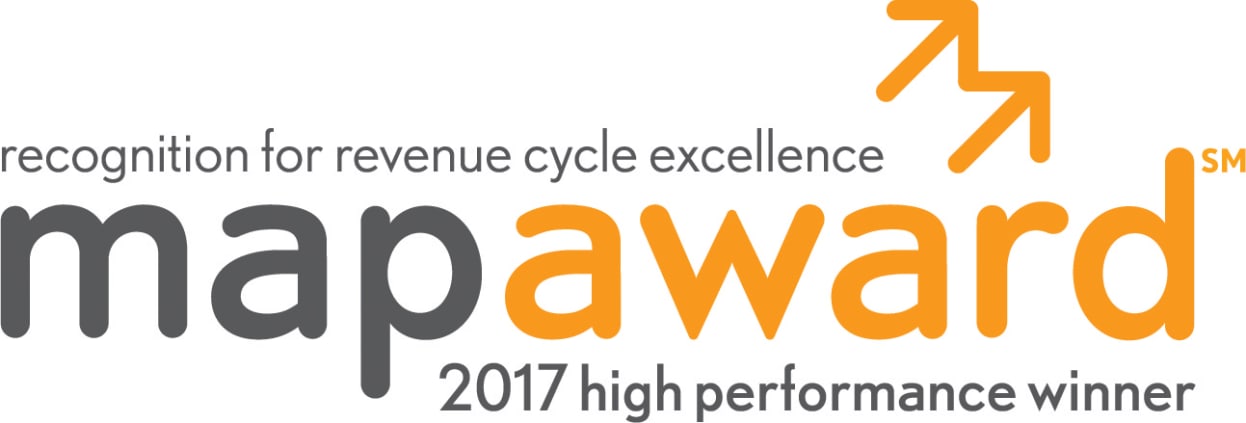 2017 MAP Award for High Performance in Revenue Cycle