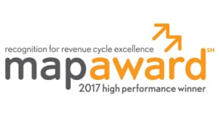 2017 MAP Award for High Performance in Revenue Cycle