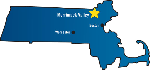 Map of Massachusetts