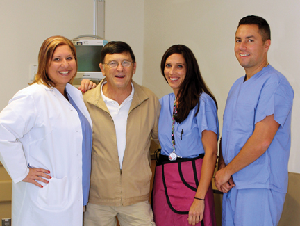 Jack Fullen with his Care Team