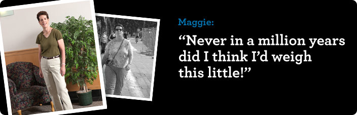 Maggie Marshall before & after