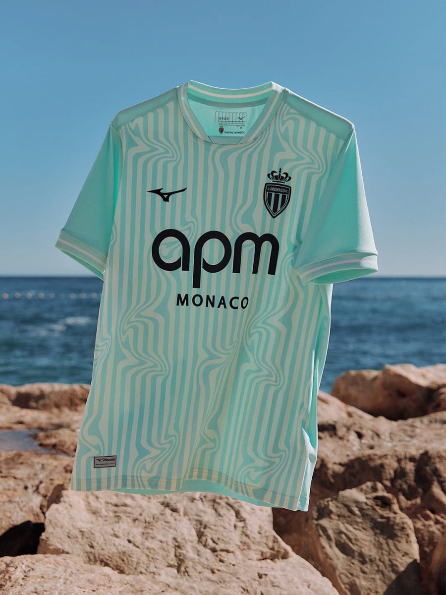 Monaco Third Away kit - Mint Green