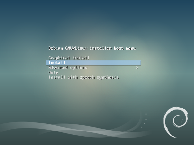 Debian - Boot Installer