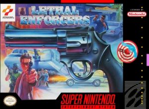 lethal enforcers snes pro action lethal enforcers snes pro action