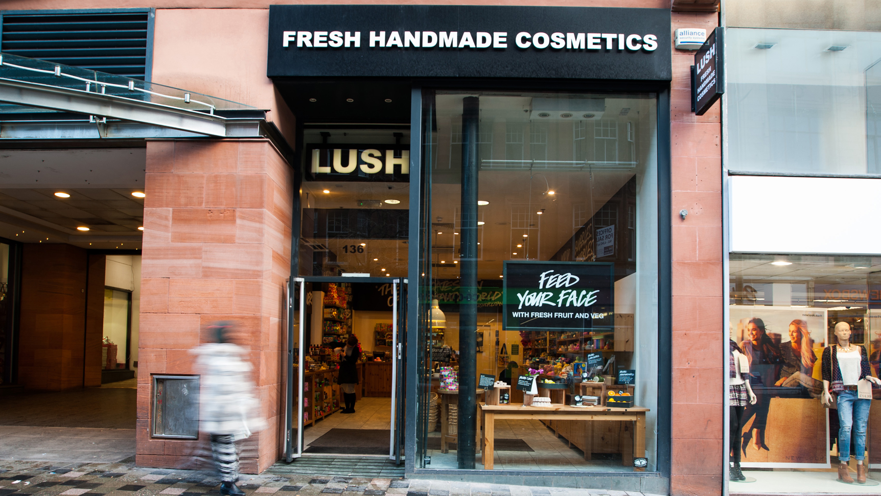Glasgow Sauchiehall St Lush Fresh Handmade Cosmetics UK