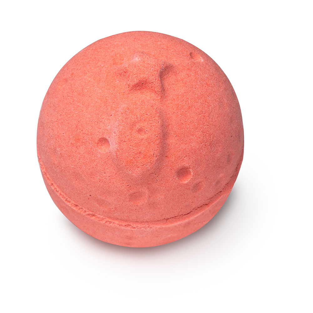 lush orange bath bomb