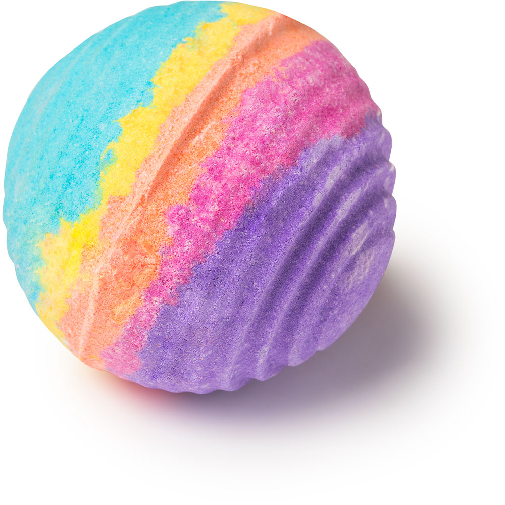 water colour changing bath bombs