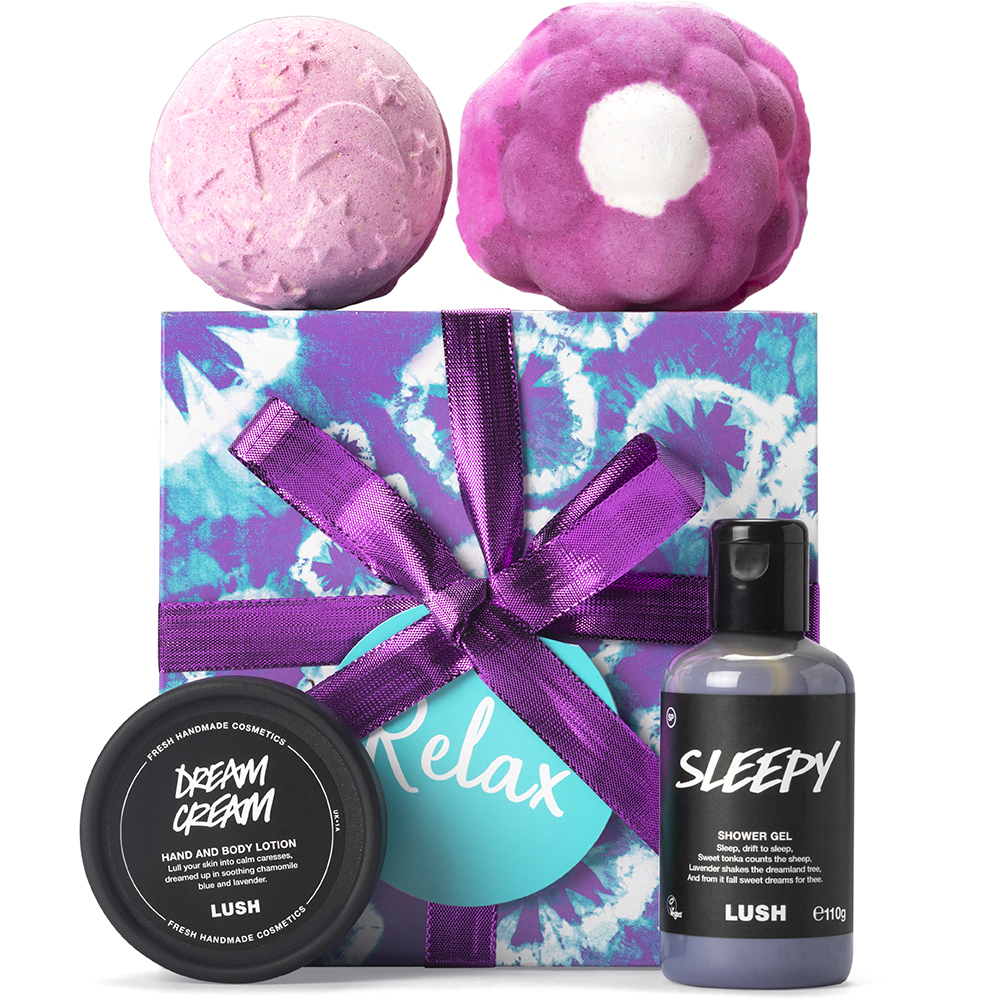 Relax Relaxation Gift Set Lush Fresh Handmade Cosmetics