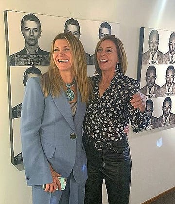 6. Hostess Kathy Broock, Adele Acheson