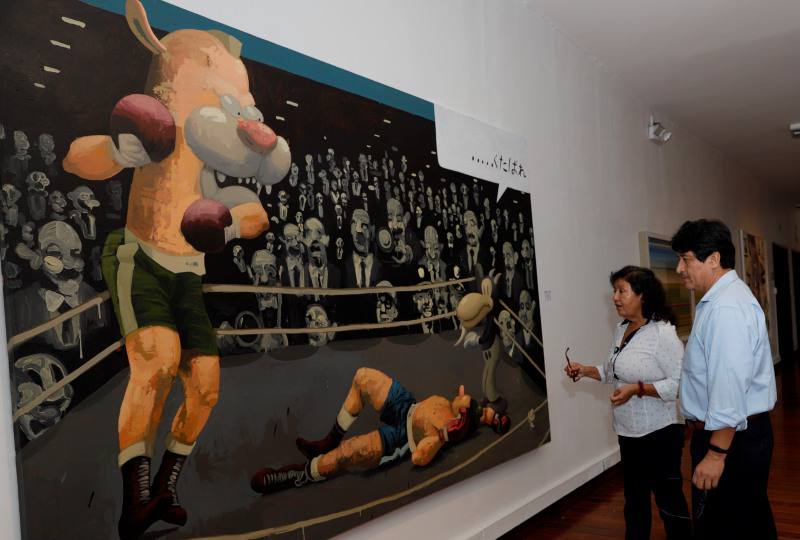 Fotografía de Salón de Julio. 60 años de arte en Guayaquil