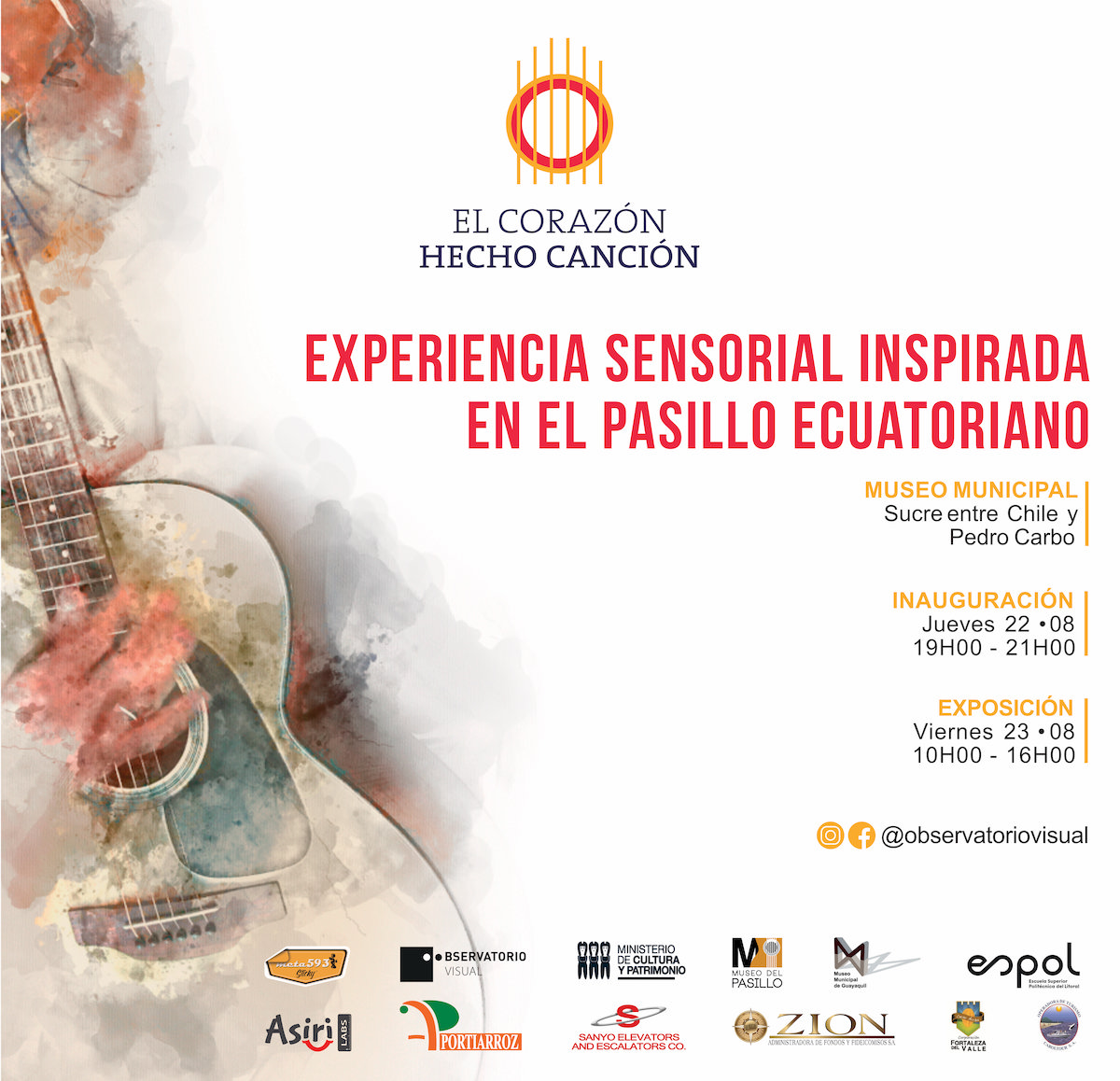 Fotografía de El corazón hecho canción