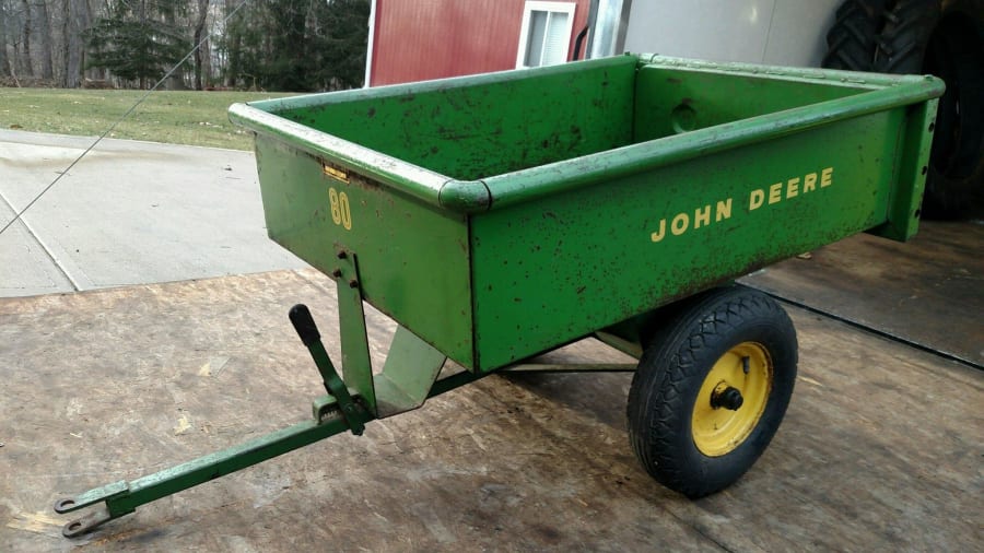 John Deere Brass Tag Dump Cart Original For Sale At Auction Mecum