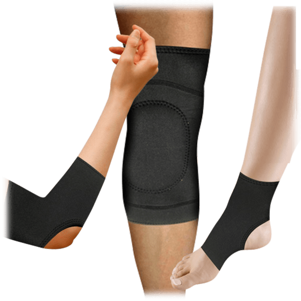 Copper Comfort Knee, Ankle, and Elbow Compression Braces