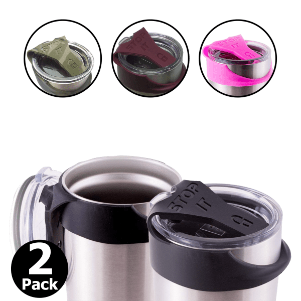 2Pack of Stop It Leak Proof Lids For Your YETI Tumbler