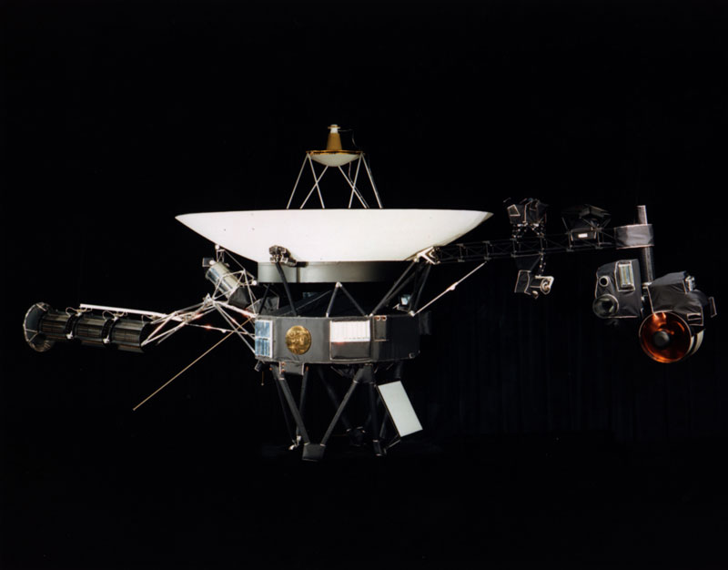 Artist’s rendition of a Voyager probe