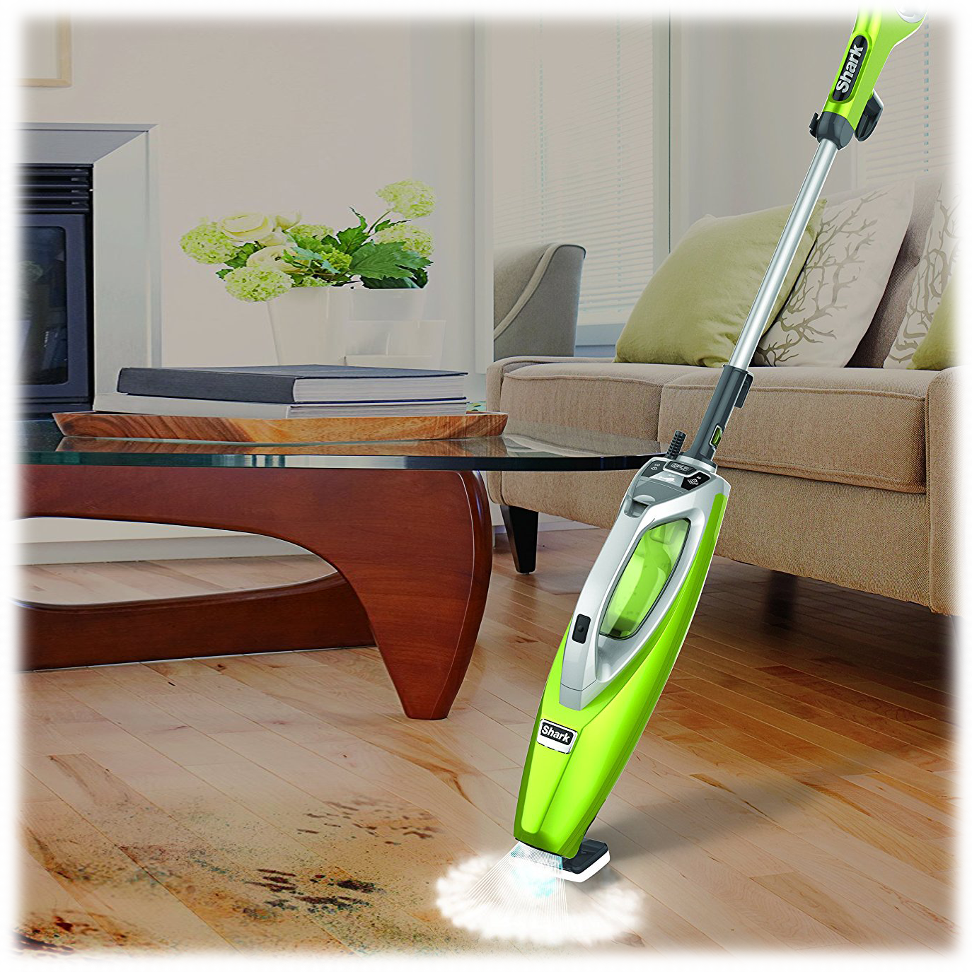 Best Buy: Shark Blast & Scrub Steam Pocket 2-in-1 Mop Wasabi Green S4701