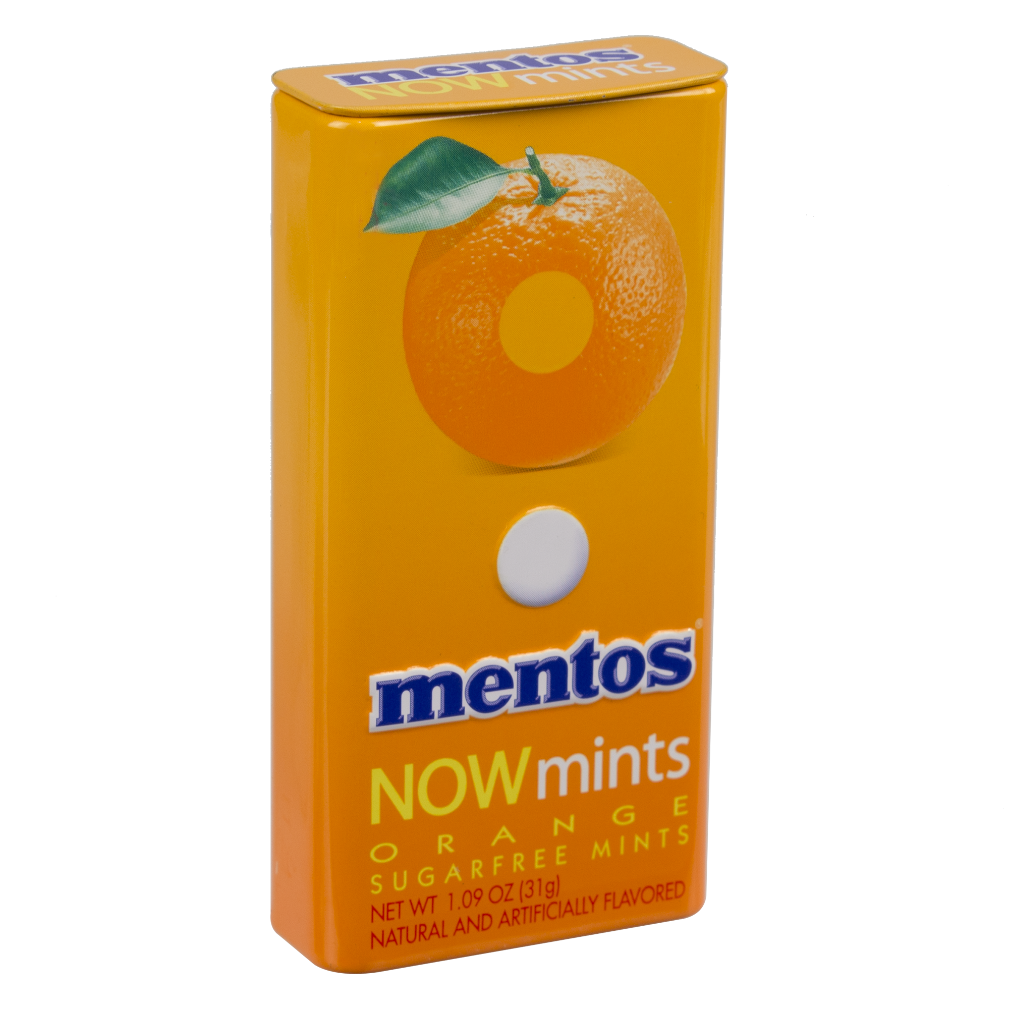 12-pack: orange mentos now mints