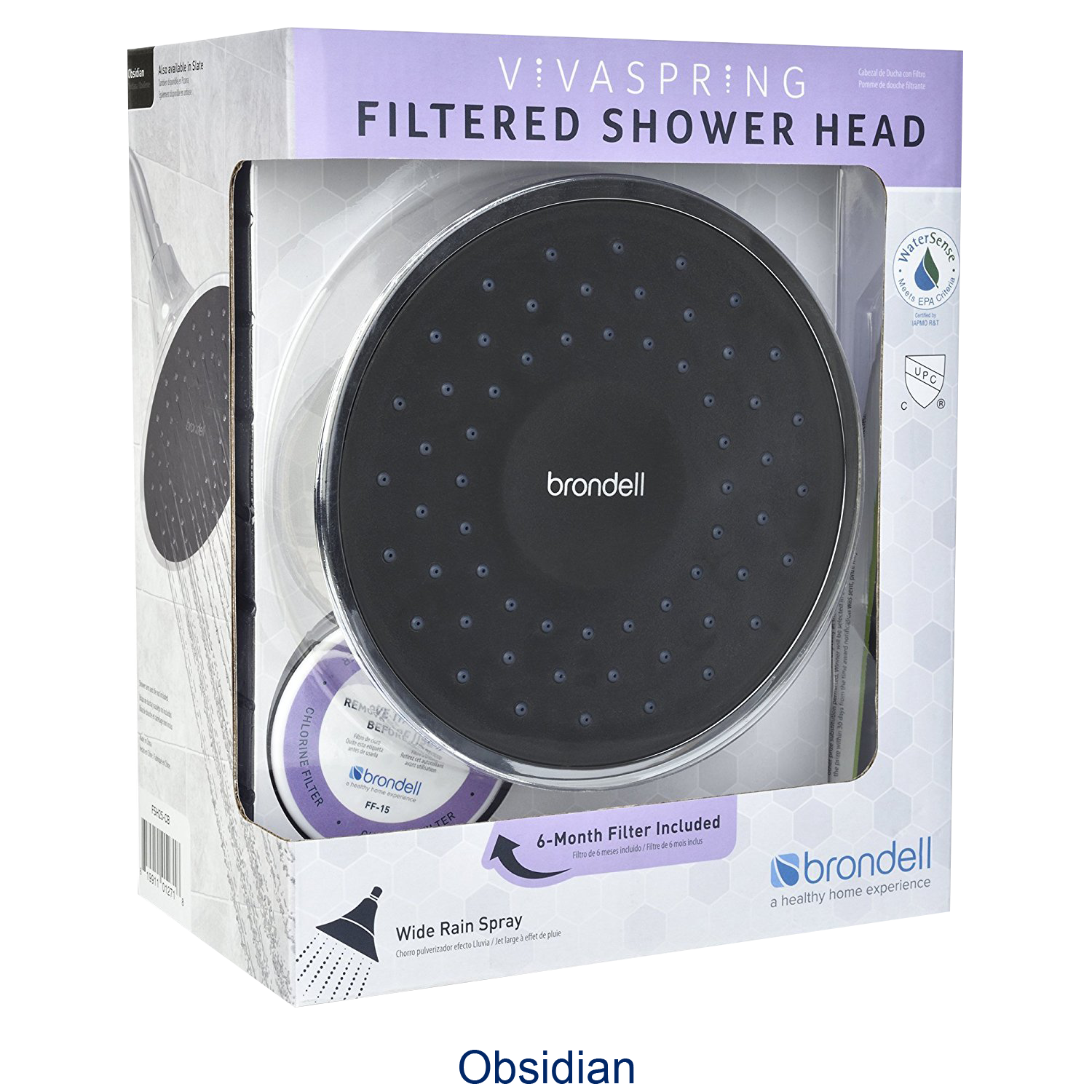 Meh Brondell VivaSpring Filtered Shower Head