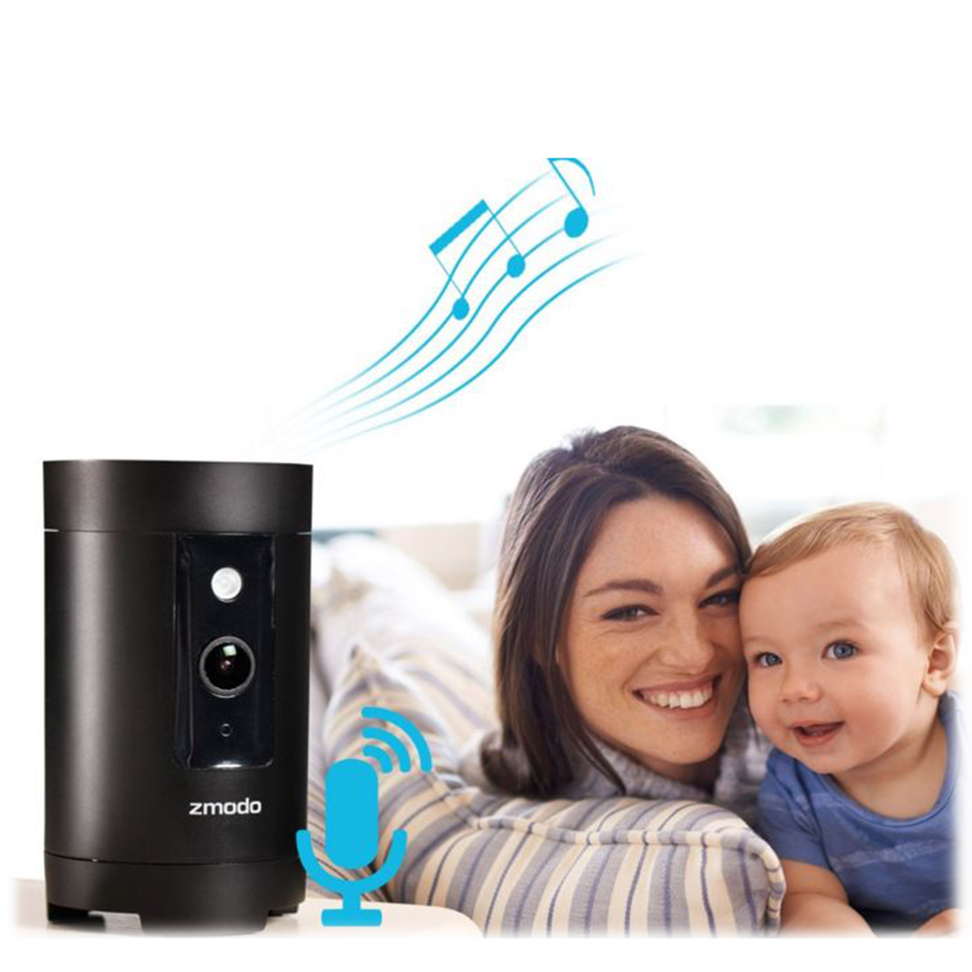 Meh Zmodo Pivot 1080p 360° WiFi Camera with Smarthub and Window Sensors