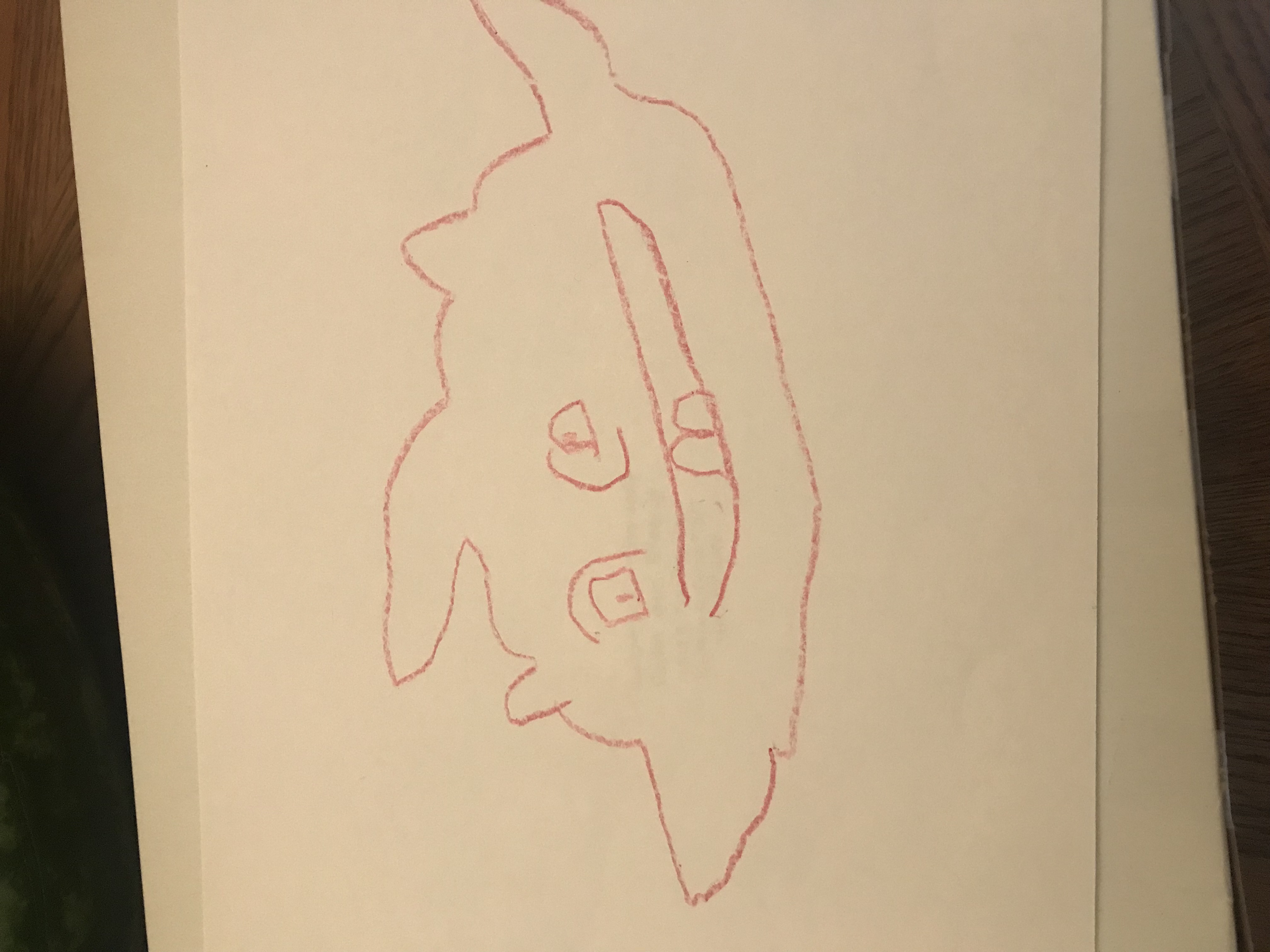 my best blindfold drawing of irk